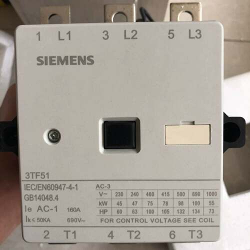 可维修西门子交流接触器3TF5122-1XM4 电压DC220V议价