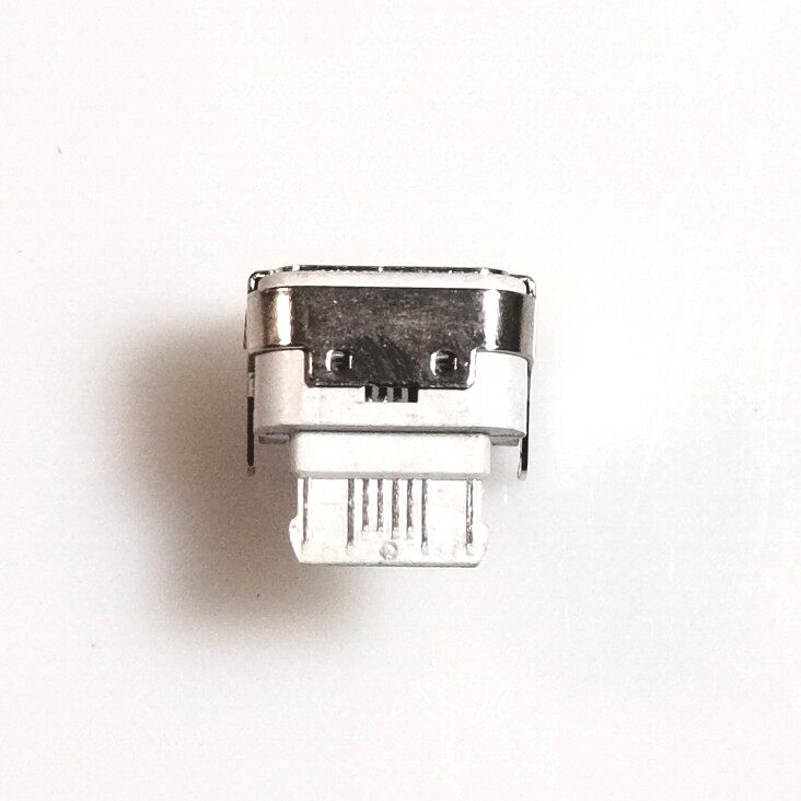 TYPE-C中规美规16P PD20W 母座 卧式 双面插苹果电源大电流母座