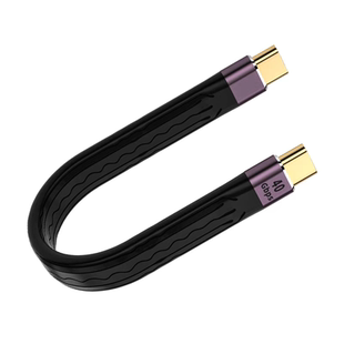TYPE C 24pin全功能40GB双公头FPC互转 长度10/13.8/22CM