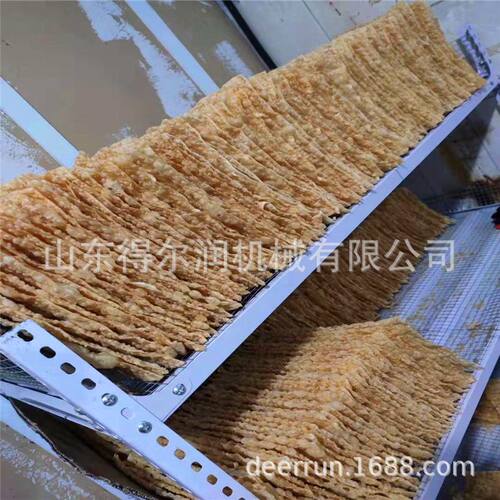 2020农村创业设备 家用型果篦薄脆油炸机 全自动早餐脆饼油炸机