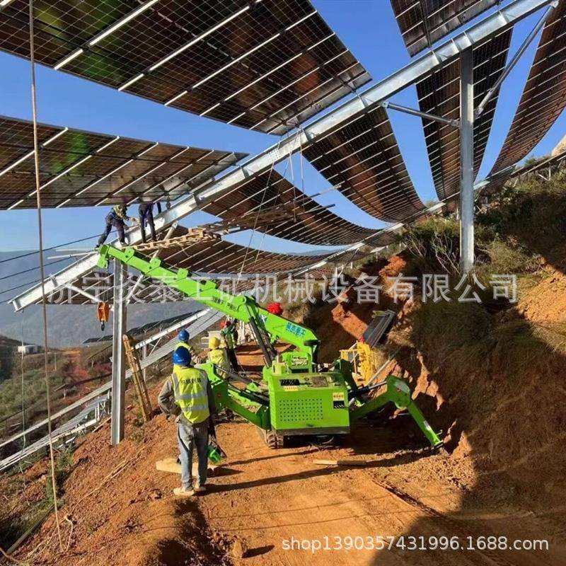 微型履带蜘蛛吊t5t8吨蜘蛛吊车遥控操作履带吊自行走履带随车吊