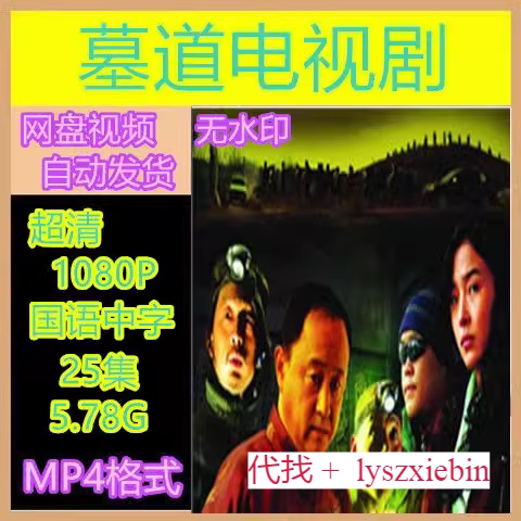 墓道电视剧  电视剧宣传画25全   超清飚宣传画   宣传画画质