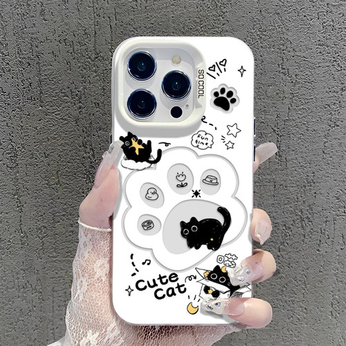 星星黑猫手机壳适用小米红米