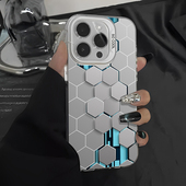 x蜂窝8plus轻奢17小众xs高端7男女款 适用苹果15手机壳16 iphone14promax科技感13高级感12mini简约11新款