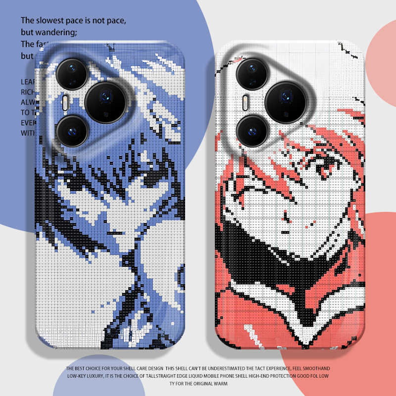 像素eva绫波丽手机壳适用华为