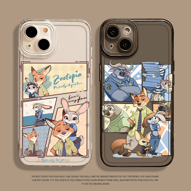 疯狂动物城手机壳适用苹果系列