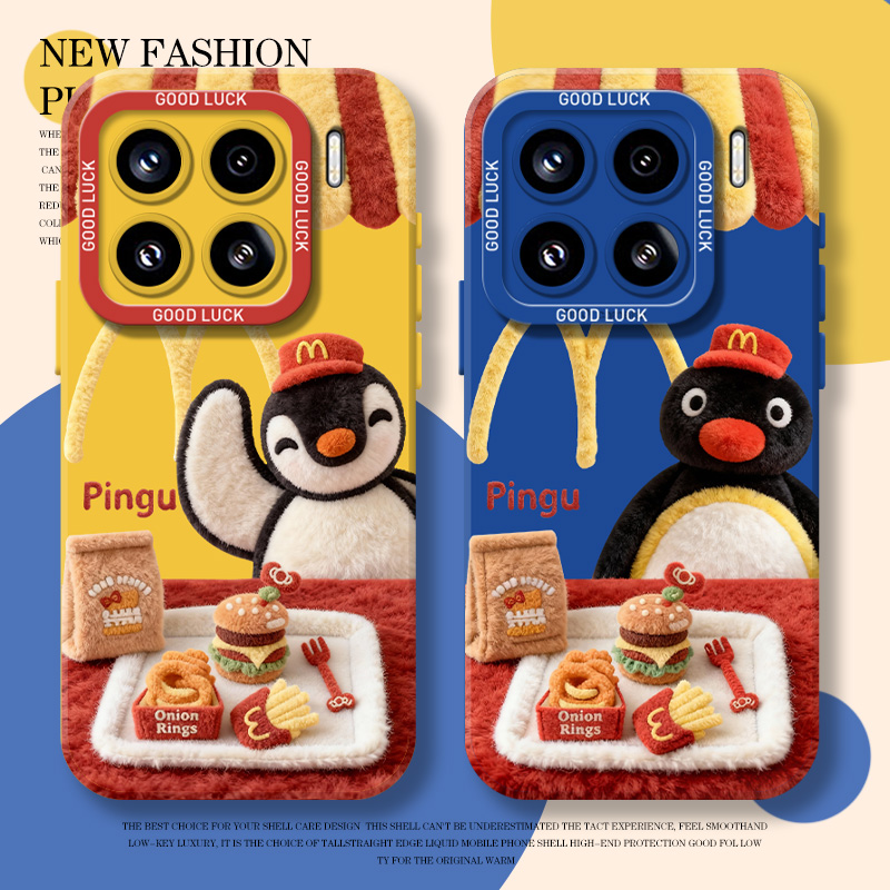 麦门pingu企鹅手机壳适用于小米