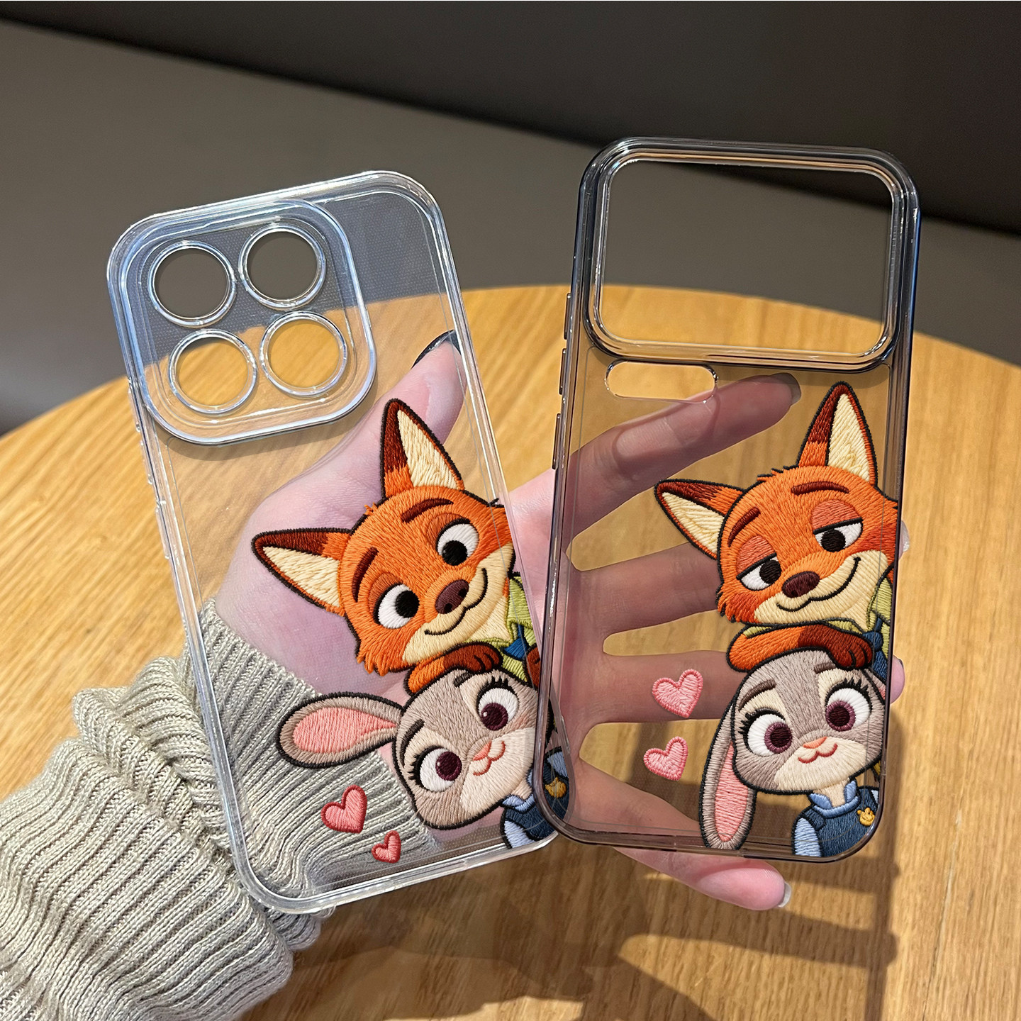 刺绣疯狂动物城手机壳适用小米