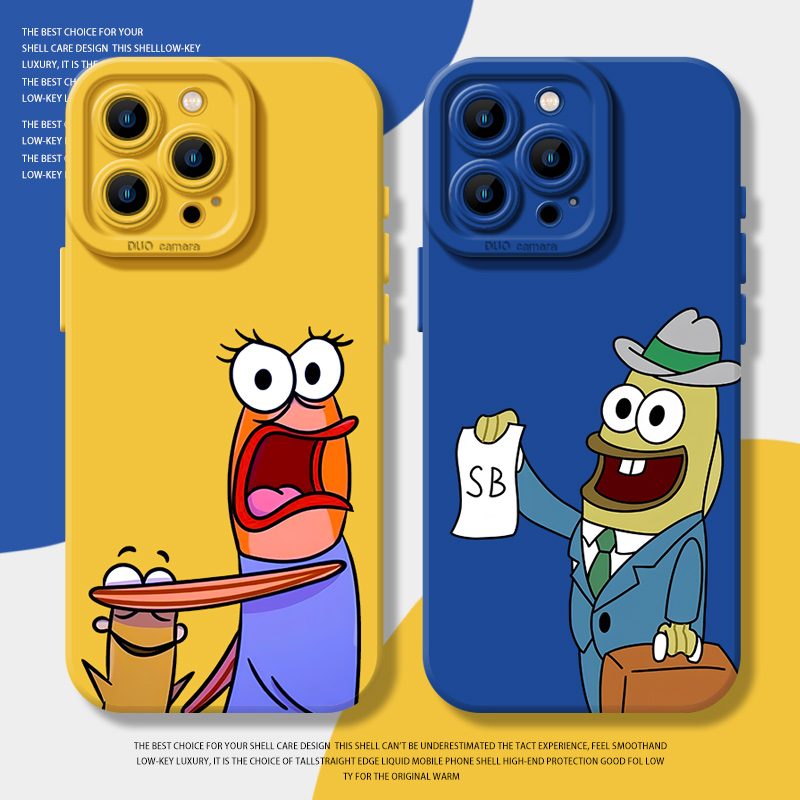 搞怪比奇堡居民手机壳适用于苹果