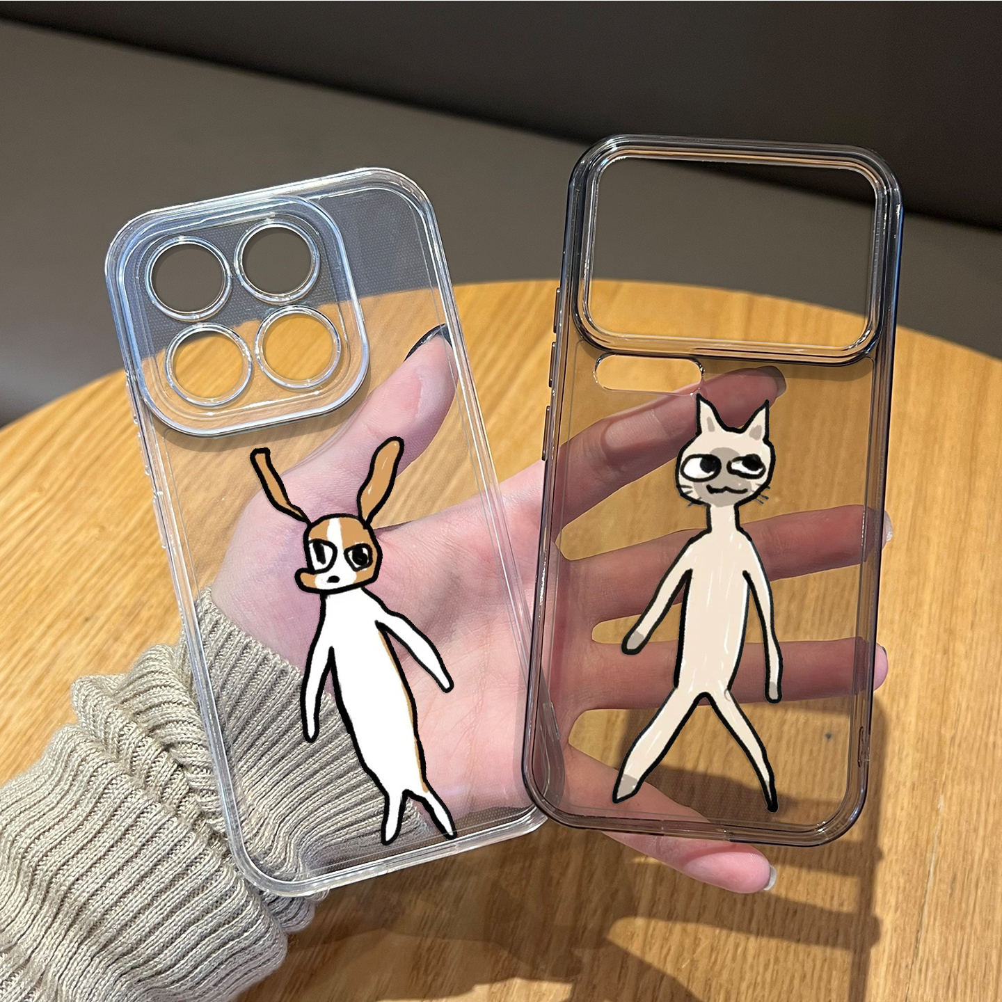 抽象比格多栋手机壳适用小米红米