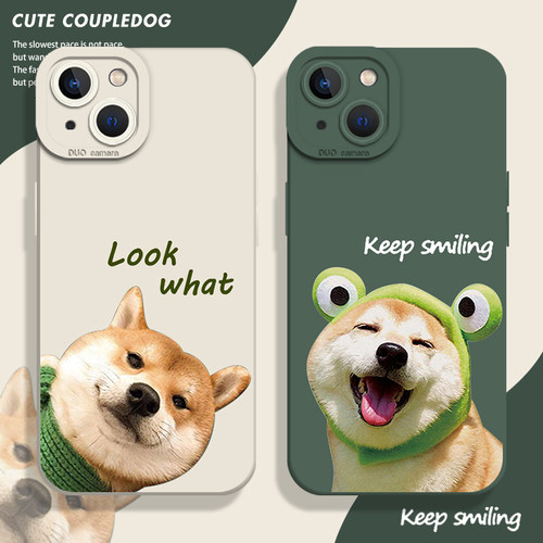 可爱柴犬手机壳适用于苹果系列