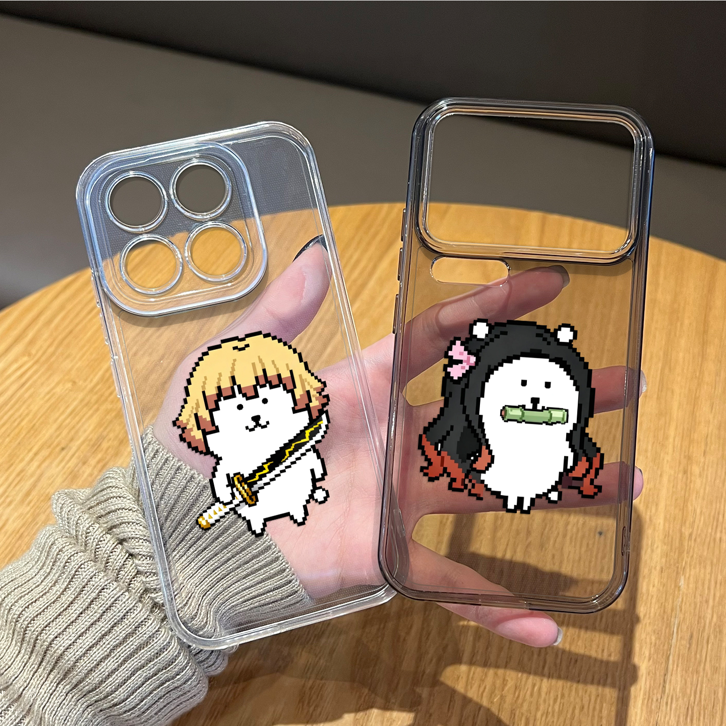 自嘲熊鬼灭之刃适用小米17promax手机壳15pro红米k90动漫80二次元note14电影70周边13/60新款12/50/11/40/10s