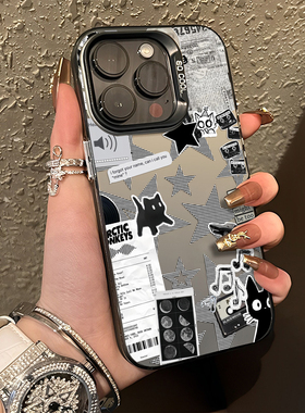 像素猫咪手机壳适用小米17promax彩银15pro红米k90情侣80小猫note14艺术70小众13高级感60新款12/50/11/40/10