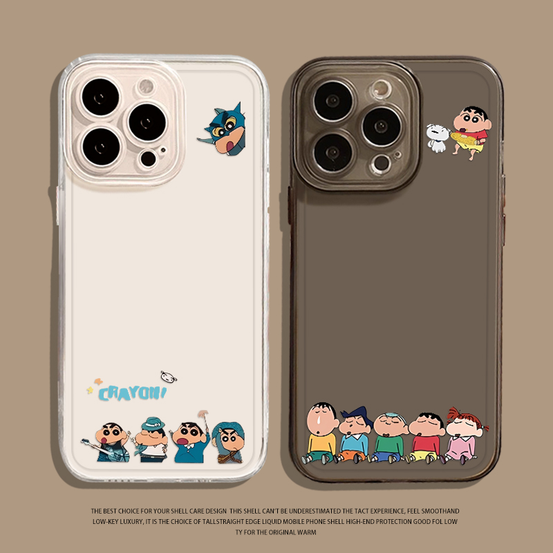 卡通吉他蜡笔小新手机壳适用小米