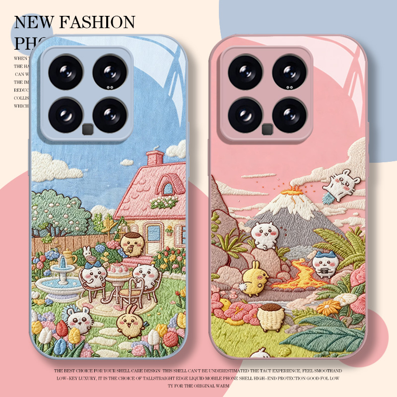 毛茸茸chiikawa手机壳适用于小米