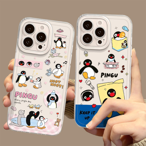 pingu企鹅手机壳适用小米红米