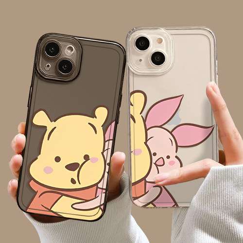 皮杰猪情侣手机壳任意型号