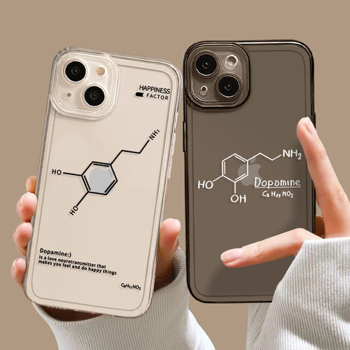 多巴胺手机壳化学分子式适用华为