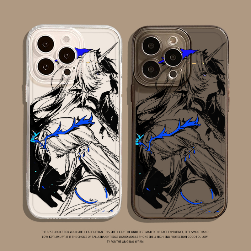 线条卡提希娅手机壳适用iqoo系列