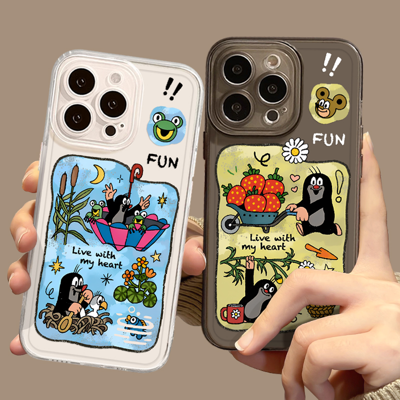 鼹鼠的故事手机壳适用于苹果系列