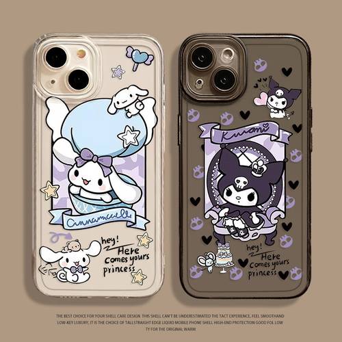 库洛米玉桂狗手机壳适用小米红米