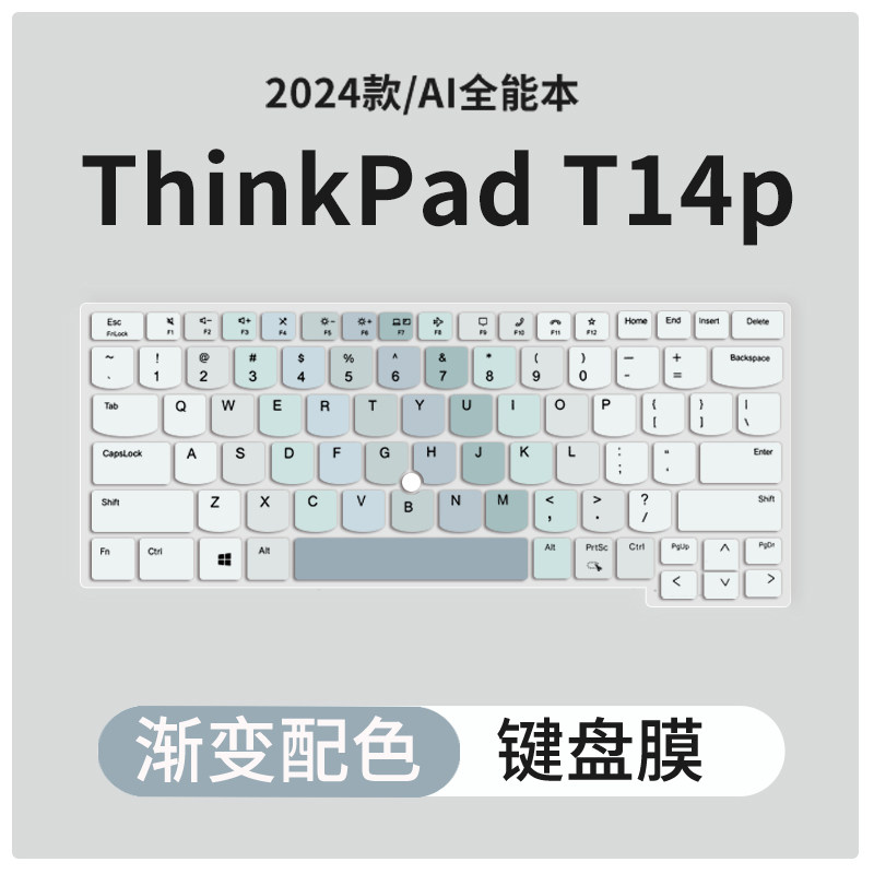 联想ThinkPadT14p笔记本键盘膜图片