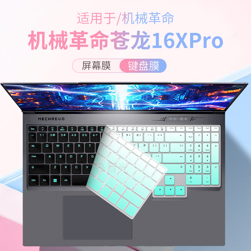 适用于机械革命苍龙16XPro键盘膜