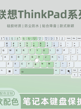 适用联想ThinkPad X1 Carbon AI键盘膜E14 E15 E16 T16 P15v P16v笔记本T14s T14p电脑X13 S2键盘保护膜 Yoga