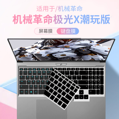 适用机械革命极光X潮玩版键盘膜