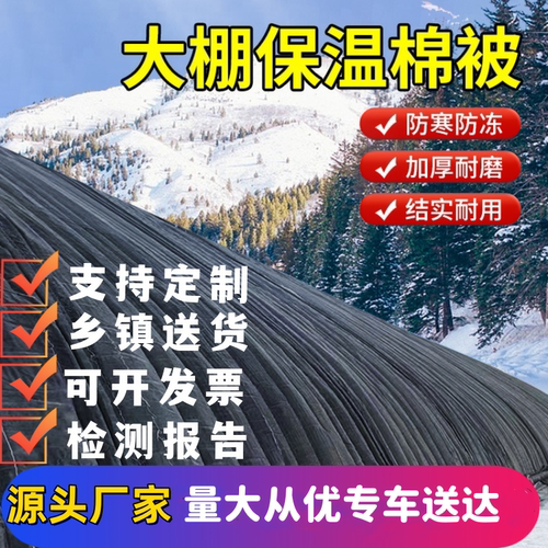 大棚保温被抗寒零下30度送货上门