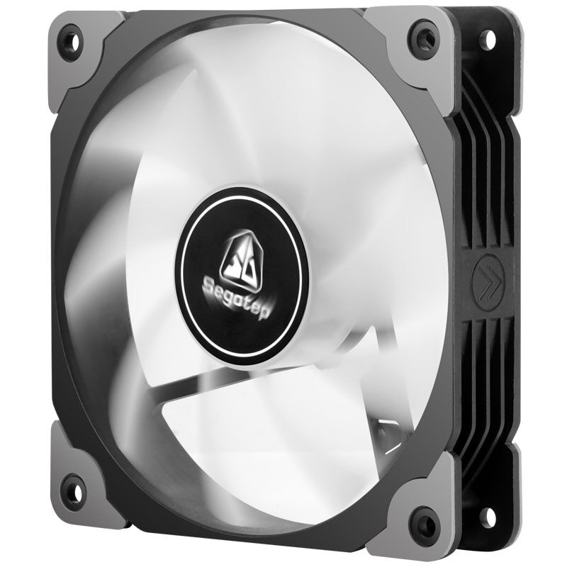 鑫谷（Segotep）飞逸12CM无光机箱风扇（半透明扇叶/减震设计/大4