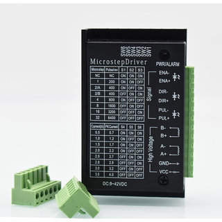 6600升级款两相步进电机驱动器42控制57驱动大细分4.2A替542