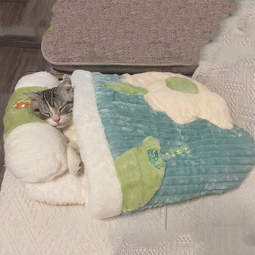 可爱睡袋面料柔软亲肤舒适保暖