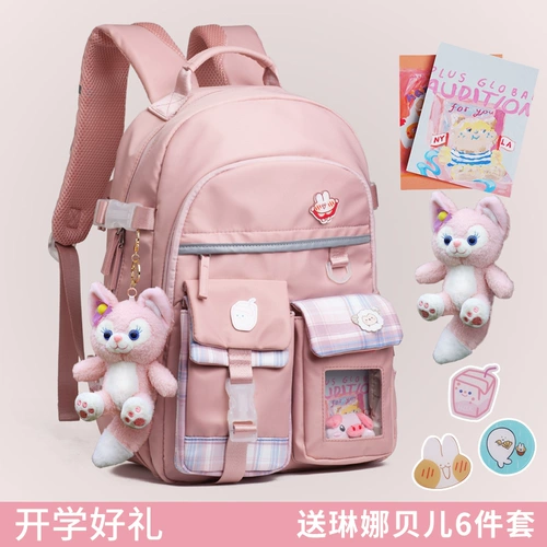 Школьный рюкзак, детская сумка через плечо со сниженной нагрузкой, защита позвоночника