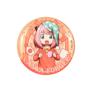 暴蒙正版间谍过家家幻彩珠光梳妆徽章/吧唧 阿尼亚劳埃德约尔官谷