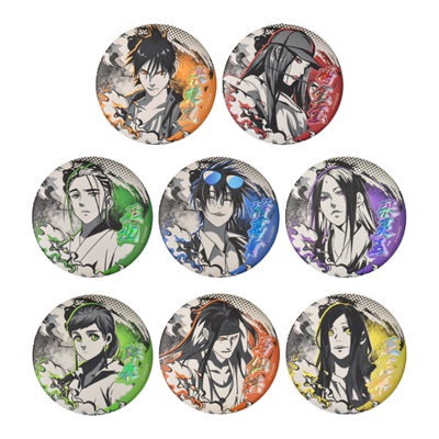 暴蒙一人之下徽章浮雕镭射