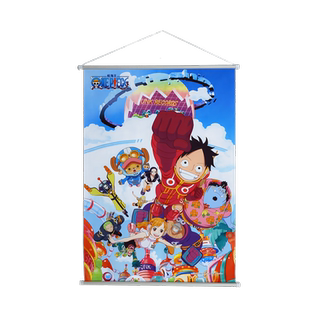 暴蒙正版航海王蛋头岛艾格赫德挂画路飞乔巴奈美山智罗宾官谷正版