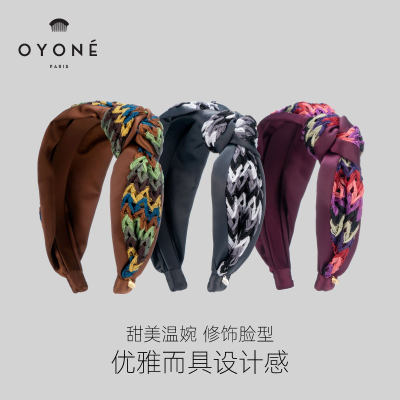 发箍秋冬新款甜美法式布艺Oyone