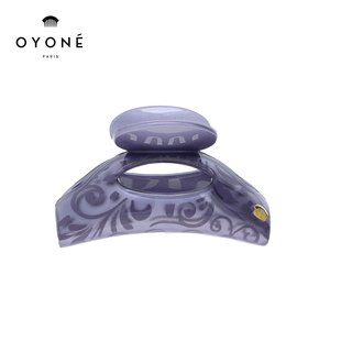 法式原创高级感抓夹头饰发夹一字横夹半扎高颅顶蓬松简约后脑勺夹