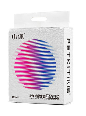 小佩混合砂28L豆腐猫砂7L膨润土活性炭除臭无尘沙伴侣4包非10公斤