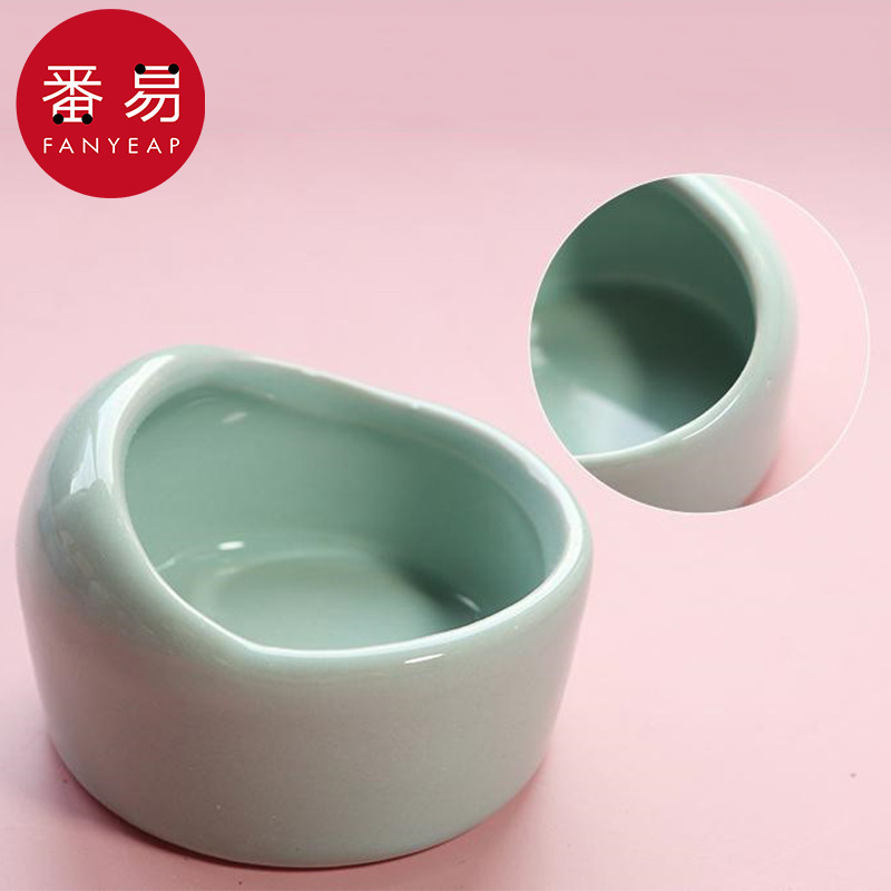 食盆/仓鼠AB1sq801-金丝熊防翻仓鼠饲料盒松鼠食盆花枝鼠仓鼠