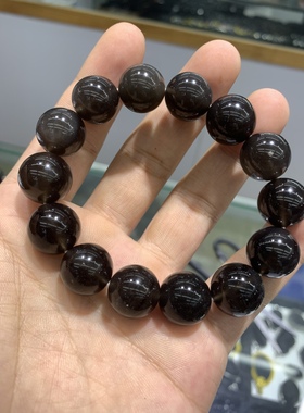 玻璃陨石手串DIY简约男女