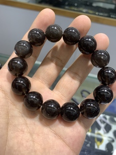 全新天狼星陨石亚利桑那原珠简约手串15mm+61克左右手围16单圈