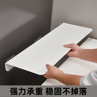 夹缝填充板台面延长板子超窄家用免打孔整理架遮丑板厨房冰箱挡板