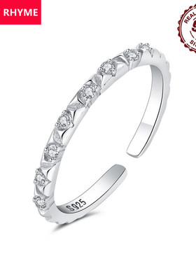 跨境专供925纯银简约个性百搭铆