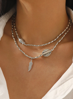 跨境复古冷淡风缠绕手链做旧百搭