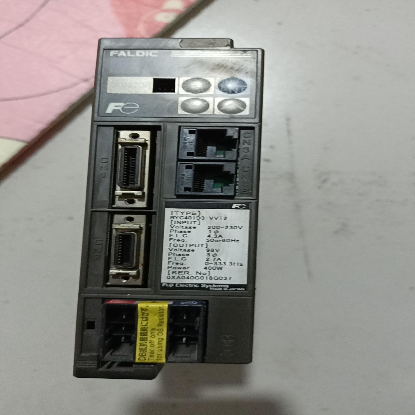 （议价)驱动器控制器富士伺服驱动器与电机RYC401D3-VVT2