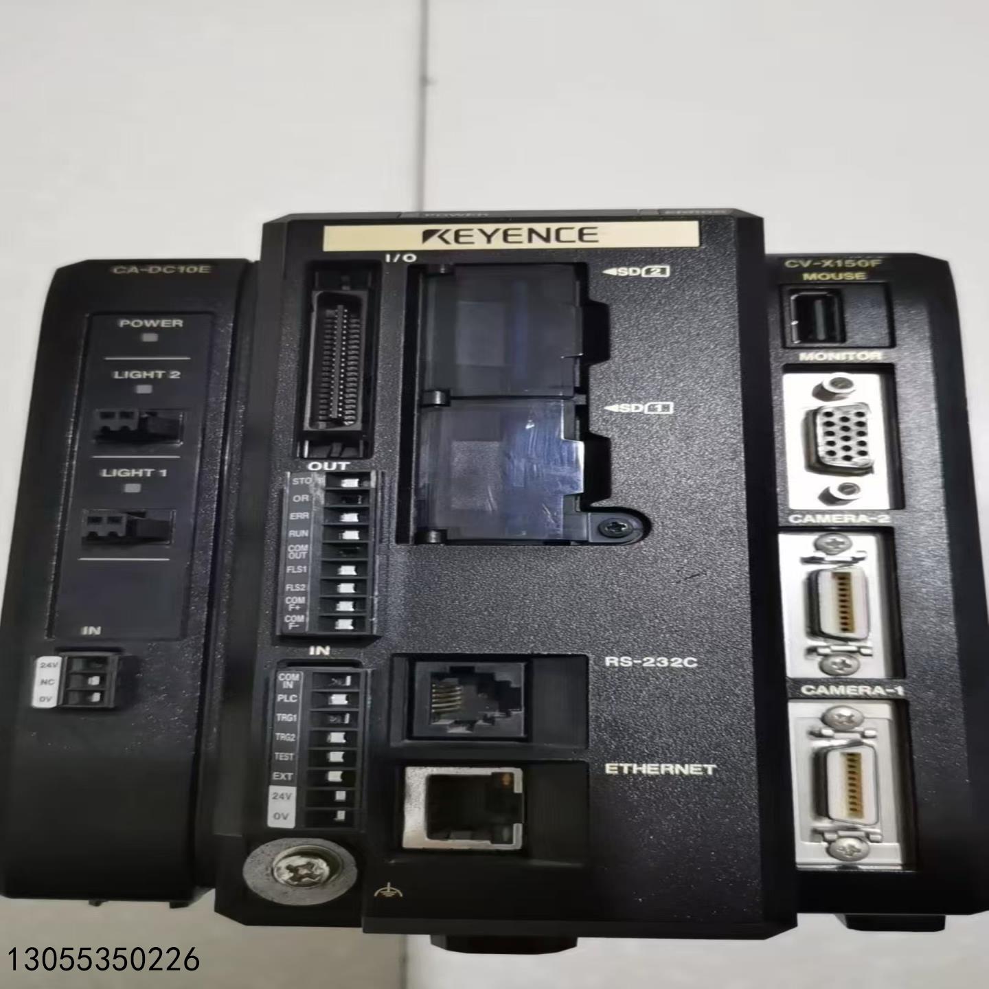（议价）基恩士cv-x150F+Ca-DC10E视觉控制器现货功