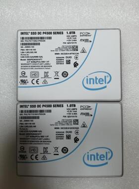 （议价)intel p4500 1Tu2固态硬盘企业级固态硬盘n