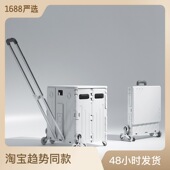 网红可平拉便携折叠买菜小拉车取快递推车购物拉杆车手拉拉货拖车
